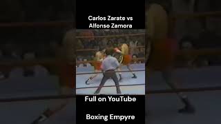 Carlos Zarate vs Alfonso Zamora completo en el canal de YouTube 💯 [upl. by Amehsat]