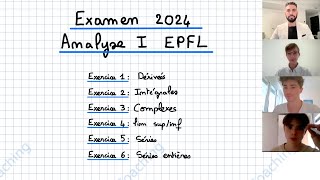 Examen 2024 Analyse I EPFL  Correction Détaillée des Exercices Clés pour Réussir [upl. by Badr29]