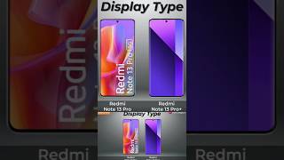 Redmi Note 13 Pro Plus vs Redmi Note 13 Pro 🔥 display [upl. by Denise]