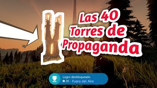 Todas las Torres de Propaganda  Logro  Trofeo  Halo Infinite [upl. by Acimehs]