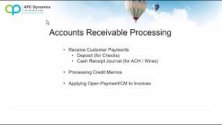 Accounts Receivable Processing in Dynamics 365 Business Central [upl. by Ainitsirk229]