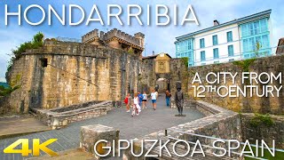 Tiny Tour  Hondarribia Spain  An incredibly beautiful ancient city from 12th century 2019 Autumn [upl. by Miun]