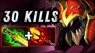 Dagon  Ethereal Nyx Assassin Mid 30Kills One Shot Khanda Build Dota 2 [upl. by Zacharia]