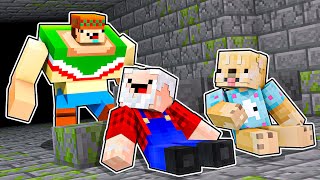 ¡QUE NO te ATRAPE SILVIO MUTANTE 😰😂 ESCONDITE en MINECRAFT con SILVIOGAMER LIN PERMON y DANY [upl. by Liag]