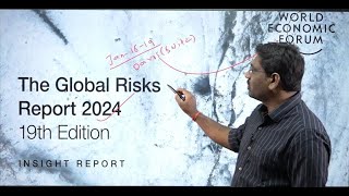 THE GLOBAL RISKS REPORT  2024  amaravathi online  SANTHOSH SIR [upl. by Noirad476]