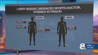 Larry Nassar stabbed 10 times at Florida Prison [upl. by Clotilda]