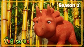 Little gluttons🥕😊  Exciting Clips  Vegesaurs  Season 2 [upl. by Getter]