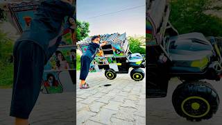 Mini dj niche गिरते गिरते बचा😱😱 mini dj ke andar fus gyi  Amazing mini dj vs big driver [upl. by Su]