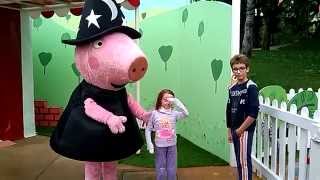 Leolandia 12 ottobre 2014  Peppa Pig  Martina  Andrea [upl. by Aiuqal]