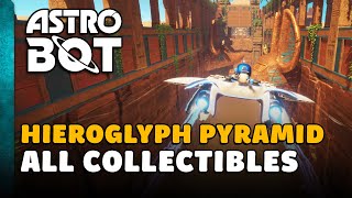 Astro Bot  Hieroglyph Pyramid All Collectible Locations All Bots Puzzle Pieces Lost Galaxies [upl. by Llovera]