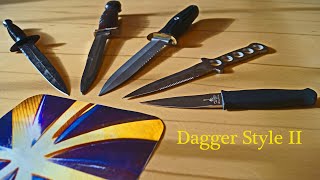 vintage Dagger Style Knives II Gerber Herbertz Böker PAL Al Mar Loveless Applegate Fairbairn Sykes [upl. by Aiel615]