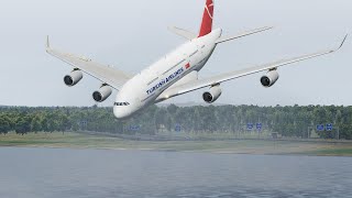 A380 Crashing Into Water Right After Vertical Takeoff XP11 [upl. by Hasty451]