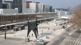 Avant  Après  la nouvelle gare de Grenoble [upl. by Goltz595]