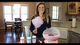 How to use the Cotton Candy Express Cotton Candy Machine [upl. by Tien]