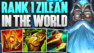 BEST ZILEAN IN THE WORLD FULL SUPPORT GAMEPLAY  CHALLENGER ZILEAN SUPPORT  Patch 1411 S14 [upl. by Ful700]