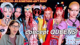 XG SOMETHING AINT RIGHT MV REACTION [upl. by Lanza]