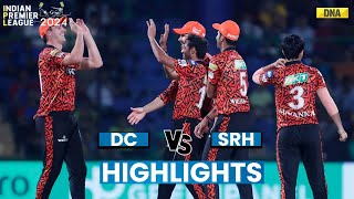 DC vs SRH Highlights Sunrisers Hyderabad Defeat Delhi Capitals By 67 Runs  IPL 2024 [upl. by Ibob]