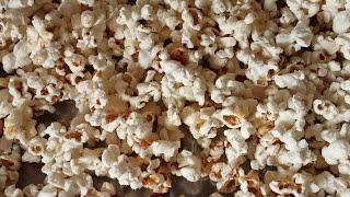 How To Prepare Popcorn At Home Popcorn made at home in a pot [upl. by Curley]