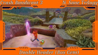 Crash Bandicoot 3 Warped  Double Header Box Gem [upl. by Nanek]