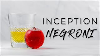 How to make a Negroni in a Negroni  The Inception Negroni cocktail recipe [upl. by Ayek194]