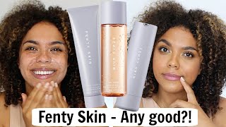 FENTY SKIN REVIEW Ive been testing this all month [upl. by Pardew]