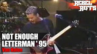 Van Halen  Not Enough Live [upl. by Nelyag462]