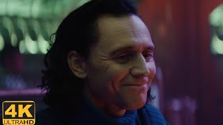 Loki smiles while talking about his Mother Frigga 4K  Loki Episode 3  Loki 1x03 [upl. by Igenia]