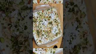 Quick and easy milk dessert  Arabian Dessert recipe viralshorts easyrecipedessert [upl. by Boris276]