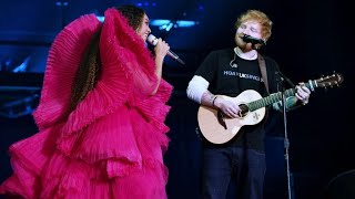 Beyoncé amp Ed Sheeran  Perfect Duet Live at Global Citizen 2018 [upl. by Mickie439]