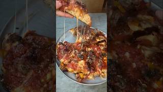 Easy DeepDish Pizza using Trader Joe’s Pizza Dough epic homemade pizza recipe [upl. by Willie266]