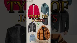 Type of jackets you should know Best Winter Jacket shorts ytshort [upl. by Stig]