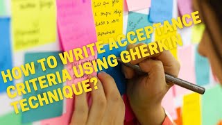 Business Analyst Training How to write acceptance criteria in the Gherkin way [upl. by Atiuqal590]