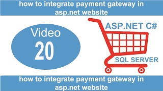 how to integrate payment gateway in aspnet website [upl. by Manlove383]