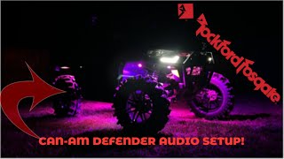 CANAM DEFENDER AUDIO SETUP [upl. by Marlena372]