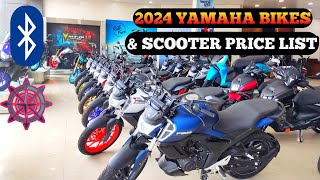 2024 All Yamaha Bikes amp Scooter Price List😊😊 Local Abroad [upl. by Sairahcaz]