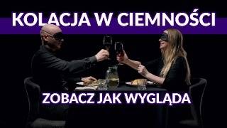 Jak wygląda KOLACJA W CIEMNOŚCI  vlog [upl. by Alusru]