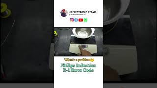 How to repair E1 error code induction ytshortsvideo trending shorts JS ELECTRONIC REPAIR [upl. by Roscoe]