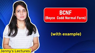 Lec 13 BCNF in DBMS  Boyce Codd Normal Form  Normalization in DBMS [upl. by Niko181]