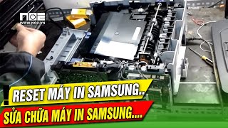 Printer samsung repair  reset samsung ml 2850d [upl. by Haleak524]