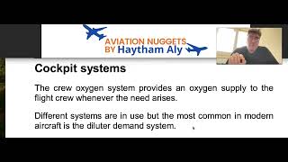 Dilutor Demand cockpit oxygen system [upl. by Annayehc432]