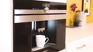 Siemens CT636LES1 Innebygd kaffemaskin [upl. by Leone]