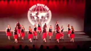 Dance World Cup 2013  Canada  Acadian Folk NS [upl. by Anirt]