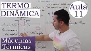 Termodinâmica  Aula 11 Máquinas Térmicas [upl. by Anuait]