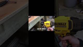 DEWALT DCN692 Vs The new DCN930 NAIL GUN [upl. by Amari288]