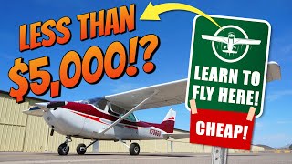 CHEAPEST And FASTEST Way To Get Your Private Pilot License  Less Than 5K [upl. by Enimasaj]