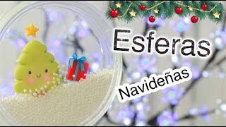 Haz Tus Propias Esferas de Navidad Porcelana Fría Pasta Flexible [upl. by Lubba]