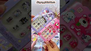 Dán móng tay Sanrio kawaii cute nails accessories sanrio youtubeshort [upl. by Hgielsa557]