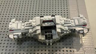 Lego Tie Fighter Speed Build [upl. by Georgianne]