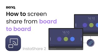 How to screen share from board to board  BenQ [upl. by Maynord]