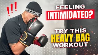 Beginner Heavy Bag Workout  I guide you at each step [upl. by Portingale868]